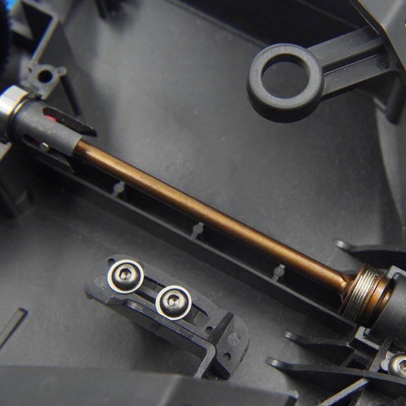 Yeah Racing Spring Steel Universal Propeller Shaft 2pcs For Tamiya XV-02