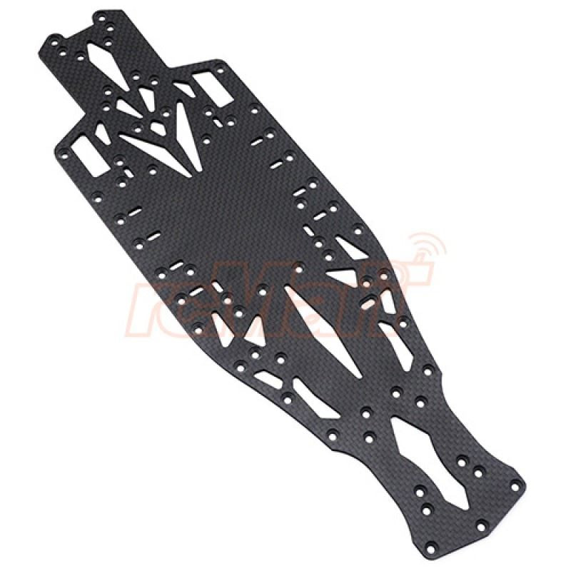 Yeah Racing High Flex Matte 2.5mm Graphite Main Chassis For Yokomo YD2S