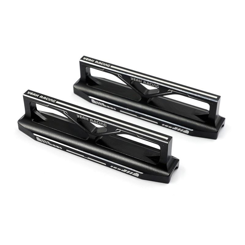 Yeah Racing Aluminium Chassis Droop Gauge Block Pair (20Mm) For 1:8 Onroad Rc