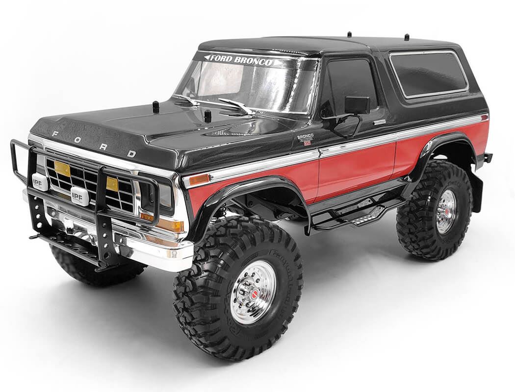 RC4WD RANCH FRONT GRILLE GUARD FOR TRAXXAS TRX-4 '79 BRONCO RANGER XLT (BLACK)