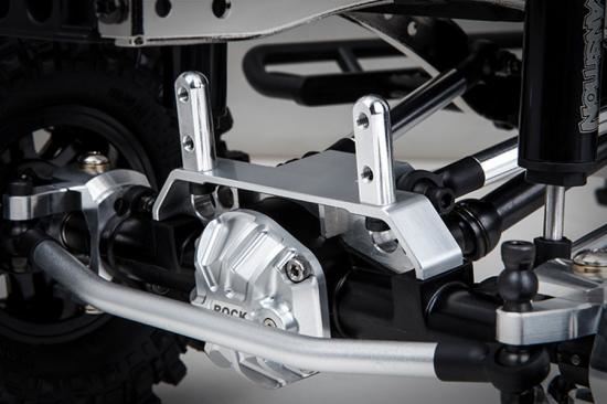 GMADE GS01 FRONT AXLE TRUSS UPPER LINK MOUNT (SILVER)