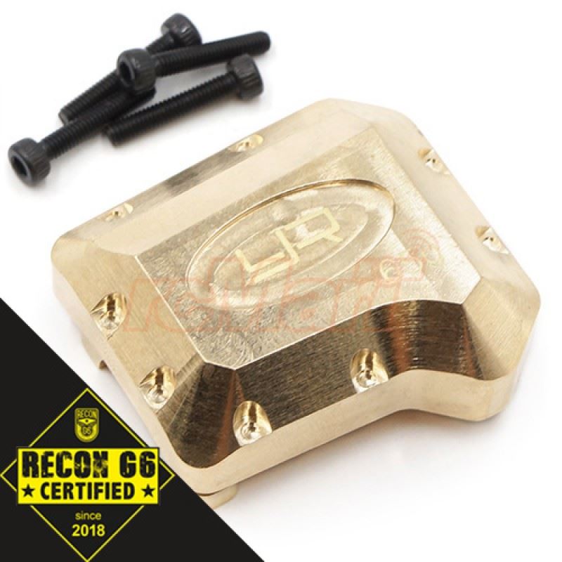 Yeah Racing Brass Diff Cover 65g For Traxxas TRX-4 TRX-6 'G6 Certified'