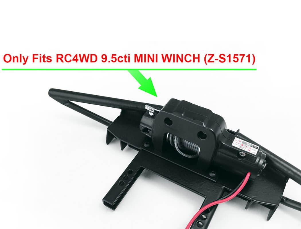 RC4WD ROOK METAL FRONT BUMPER FOR TRAXXAS TRX-4