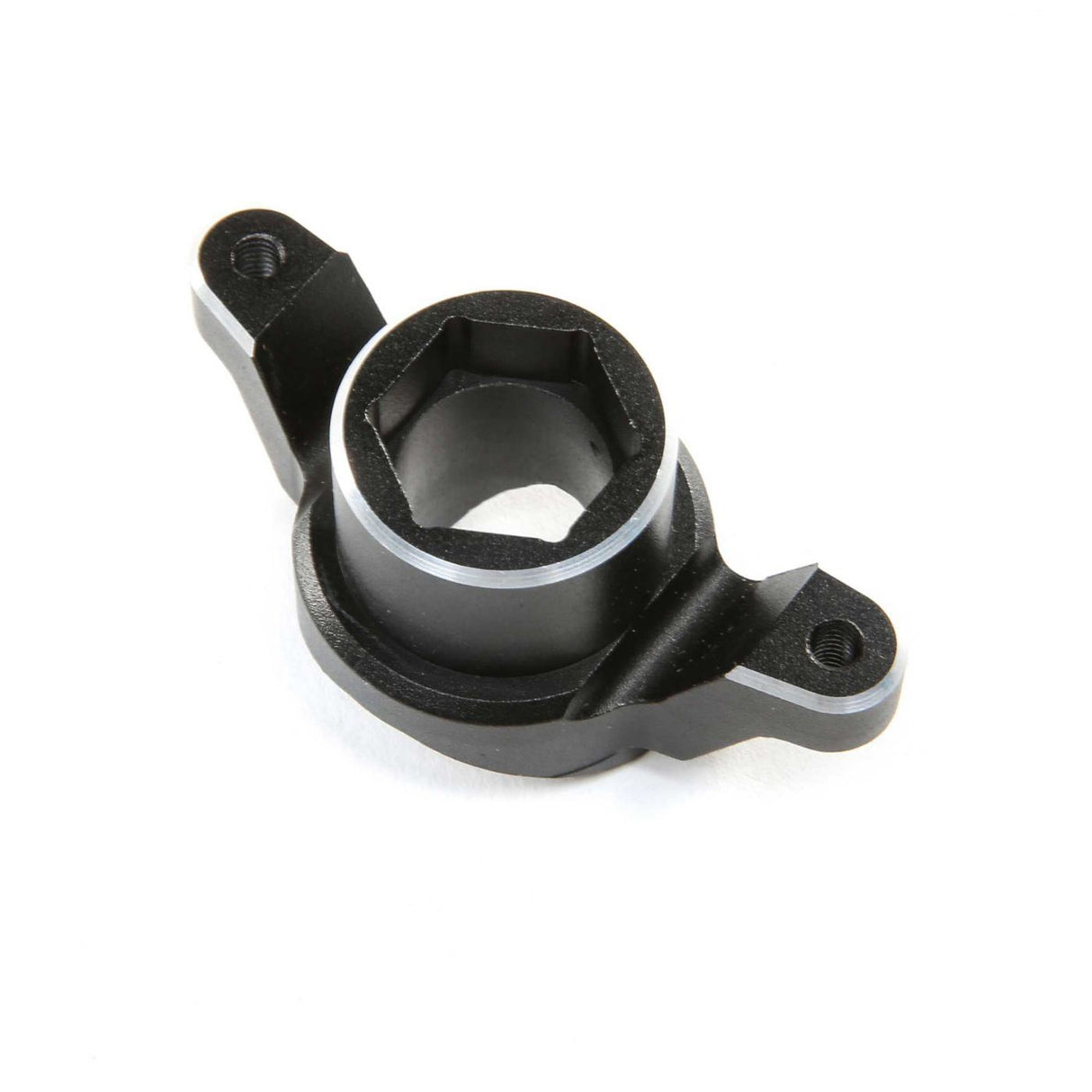 Losi Servo Saver Top, Aluminum, Black: DBXL-E 2.0