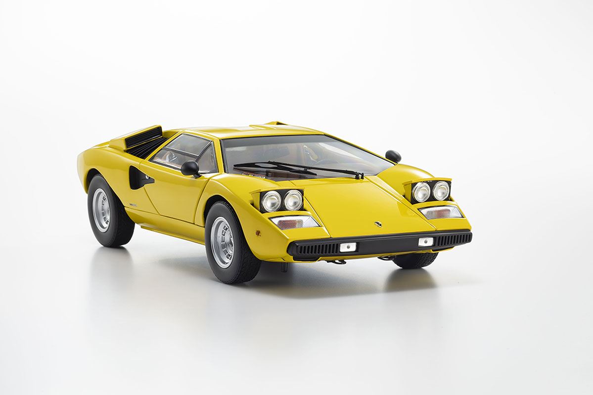 Kyosho 1:18 Lamborghini Countach Lp400 1974 Yellow
