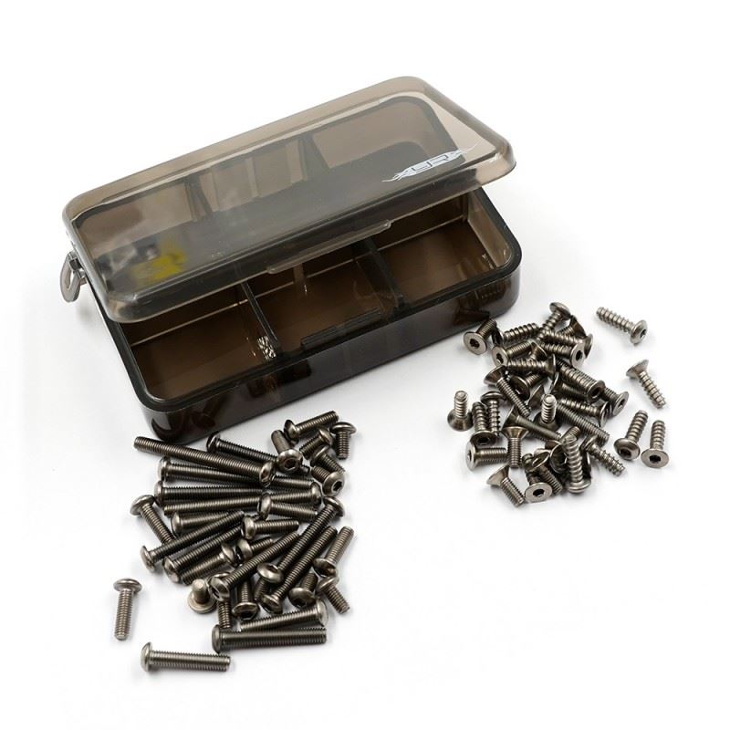Yeah Racing Titanium Screw Assorted Set W/Box For Tamiya Super Astute 2018