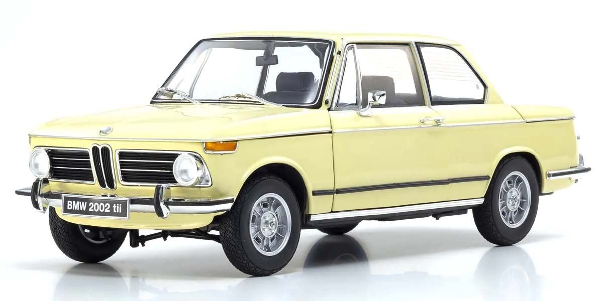 Kyosho 1:18 Bmw 2002 Tii 1972 Cream