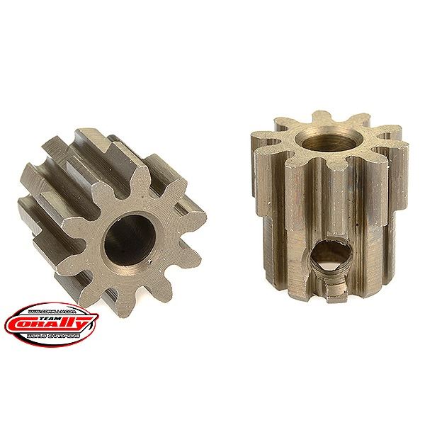 Corally 32 Dp Pinion Short Hardened Steel 10 Teeth Shaft Dia. 3.17mm