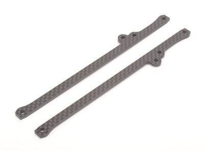 Schumacher Carbon Fibre CF Top Decks - Rear - 2.5mm - CAT K2 - Pair