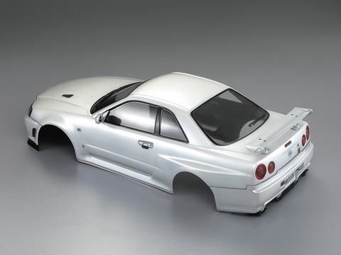 KILLERBODY NISSAN SKYLINE R34 195MM FINISHED BODY-WHITE