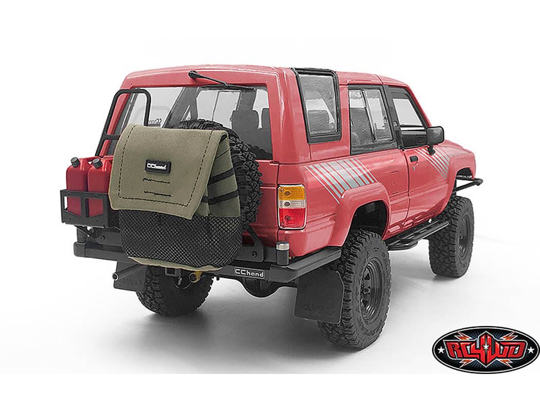 RC4WD MOUNTABLE TRASH BAG FOR SPARE TIRE (GREY)