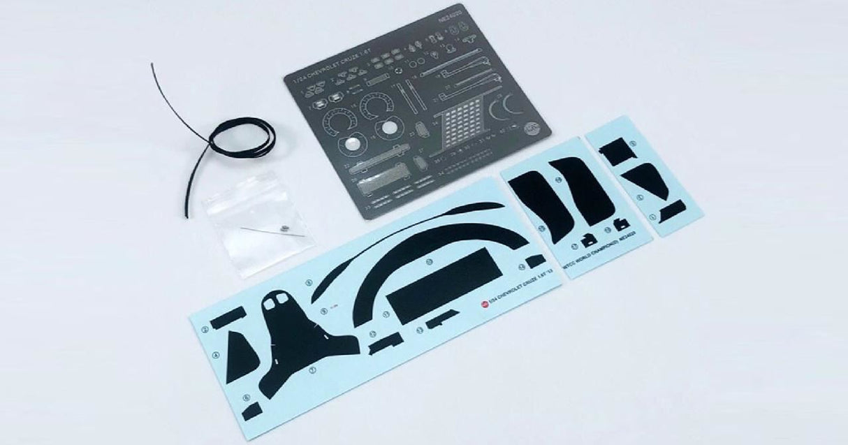 NuNu Etching Details Parts Chevrolet Cruze 1.6T Wtcc