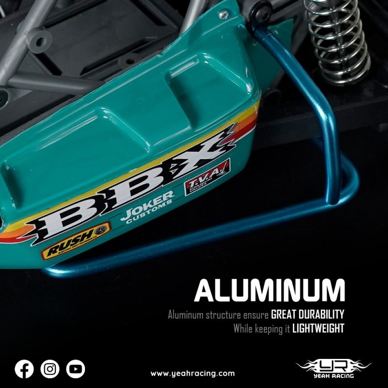 Yeah Racing Aluminum Side Bumper For Tamiya Bbx (Bb-01)