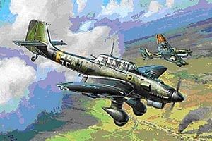 Zvesda 1/144 German Dive Bomber Snap Kit