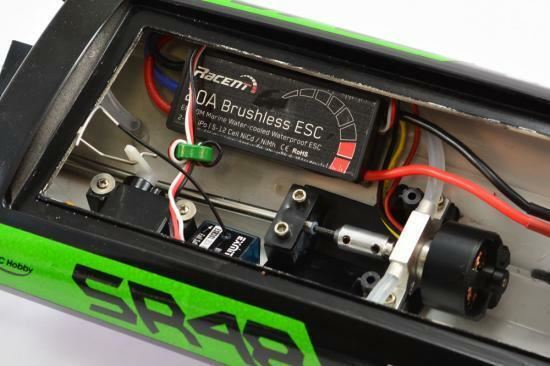 Volantex Racent Vector SR48 Brushless Boat ARTR Black - V797-3B-BL