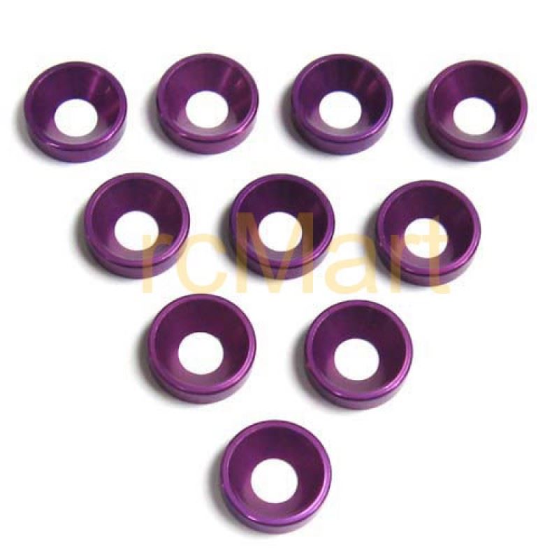 Yeah Racing M4 Flat Washer (Pp)