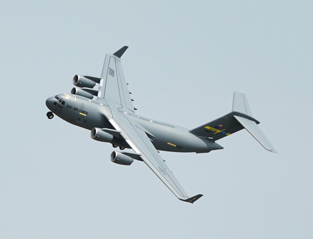 Xfly Quad 40Mm Edf Globemaster C-17 1200Mm W/O Tx/Rx/Batt