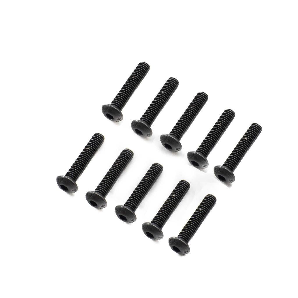 Losi Button Head Screws, M5 X 25Mm Stl (10)