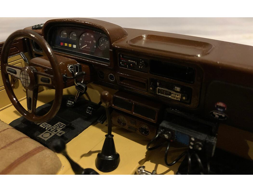 RC4WD MOJAVE II TWO DOOR COMPLETE INTERIOR W/METAL DETAILS