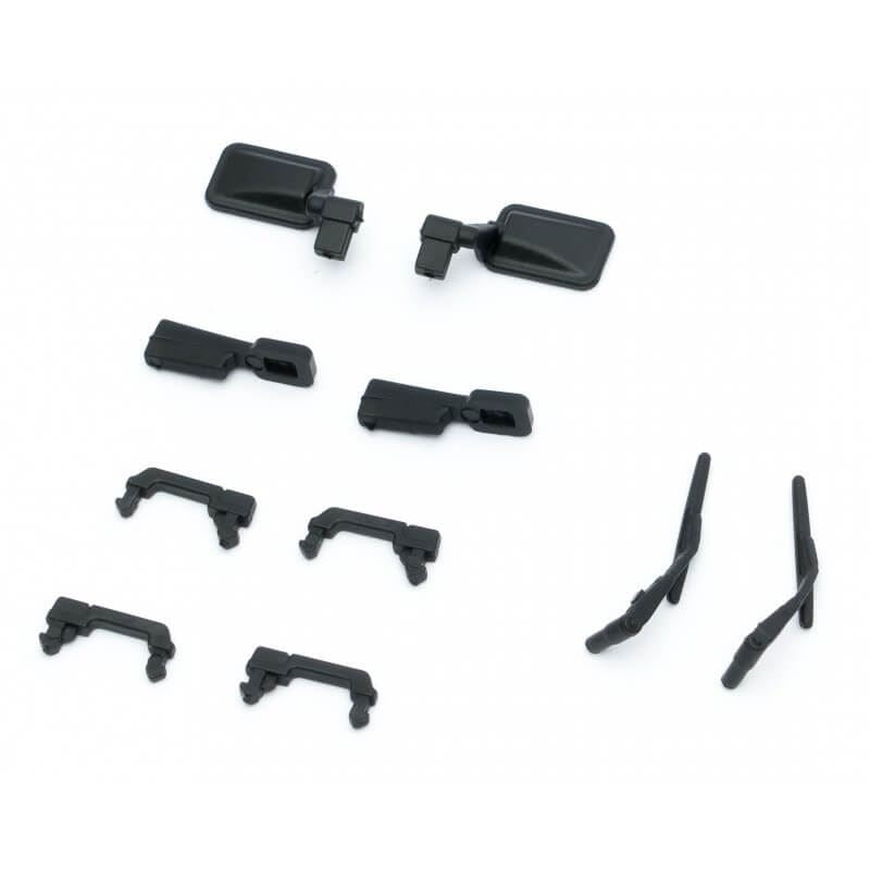 Fms 12482/12491 Rearview Mirror, Wiper And Handle