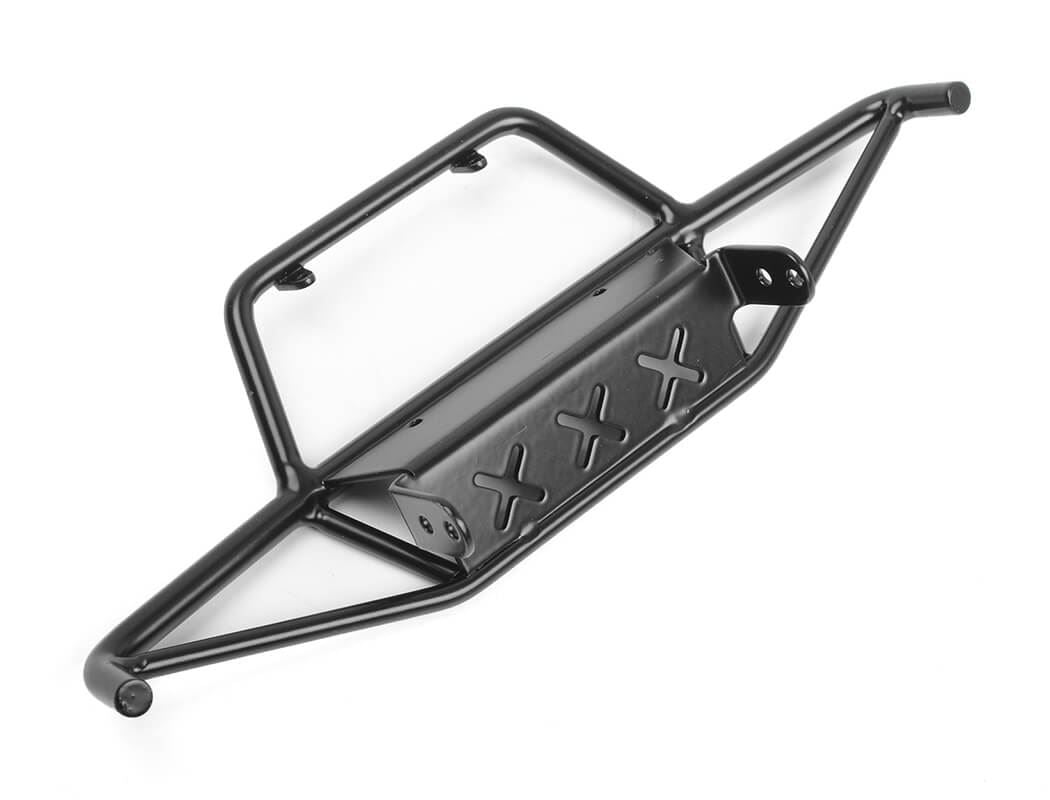 RC4WD TRI-X STEEL STINGER FRONT BUMPER W/IPF LIGHTS FOR VANQUISH VS4-10 ORIGIN BODY (BLACK)