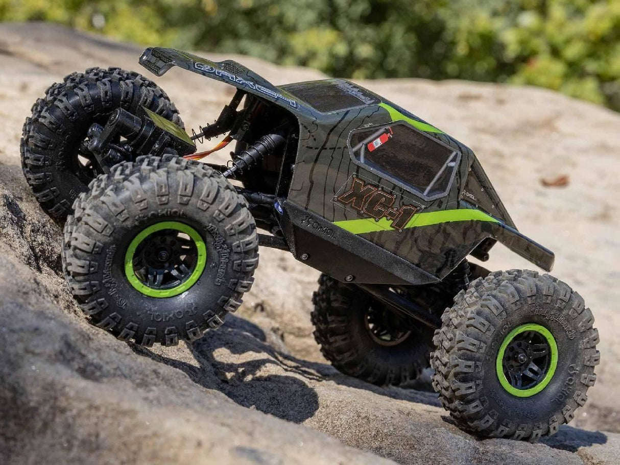 Axial 1/24 AX24 XC-1 4WS Crawler Brushed RTR, Green