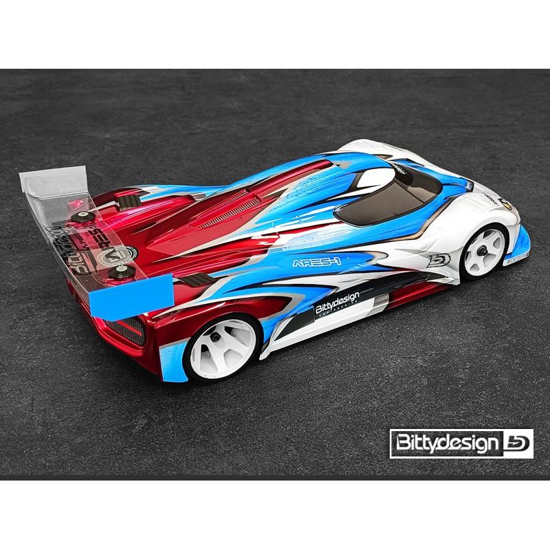 Bittydesign ARES-1 GT12 Clear Body - 1/12 Supastox Class