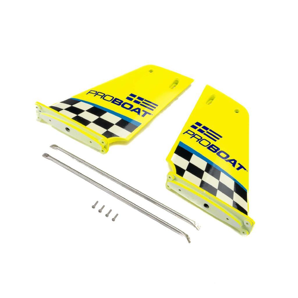 Proboat Vertical Fins: U-34 Hydro