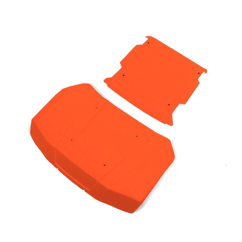 Losi Body Panel, Hood & Roof, Flourescent Orange: 5Ive-T 3.0
