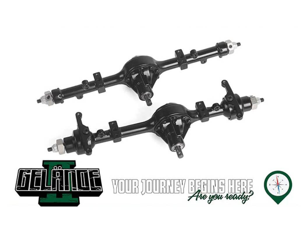 Rc4Wd Gelande Ii Truck Kit With 2015 Land Rover Defender D90
