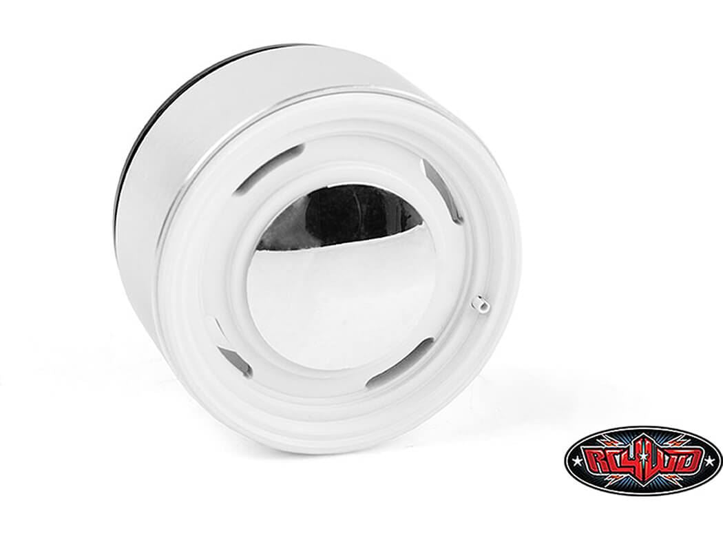 RC4WD ANALOG 1.9'' ALUMINUM CAP WHEELS (WHITE)