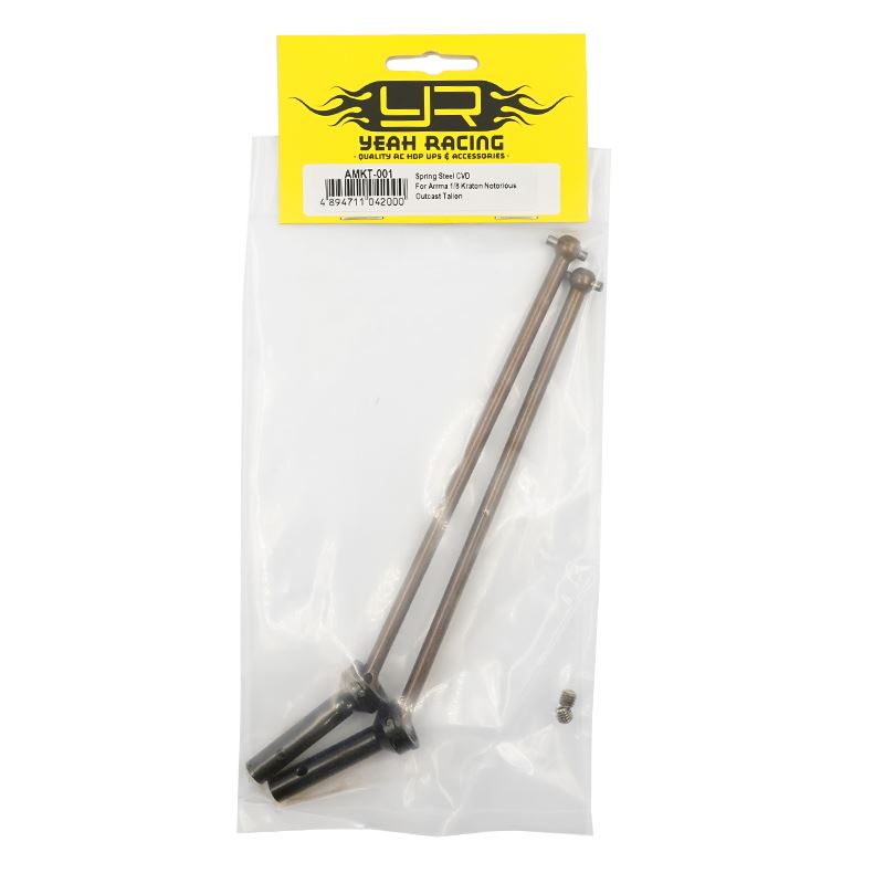 Yeah Racing Spring Steel Front CVD For Arrma 1/8 Kraton 1/8 Outcast