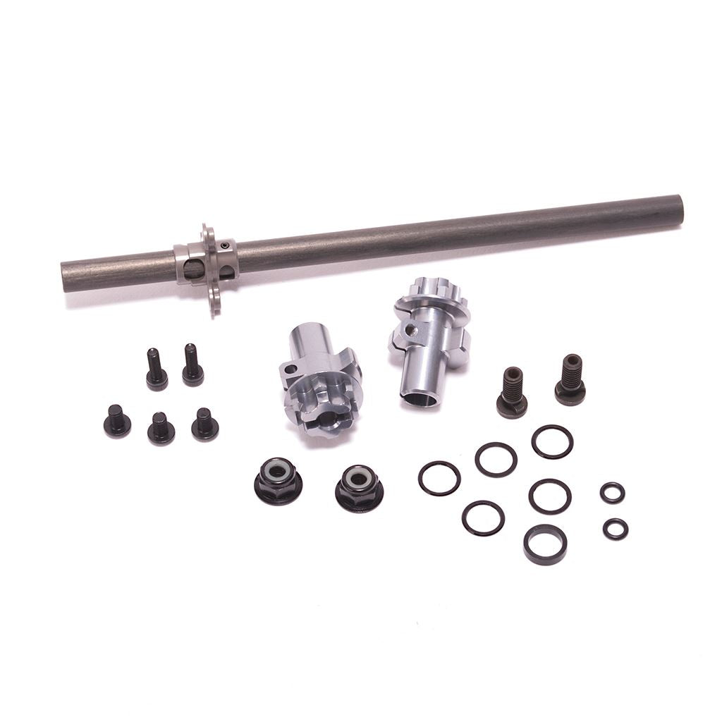 Spool Axle & Clamp Set (Hex Wheel) - Atom 3