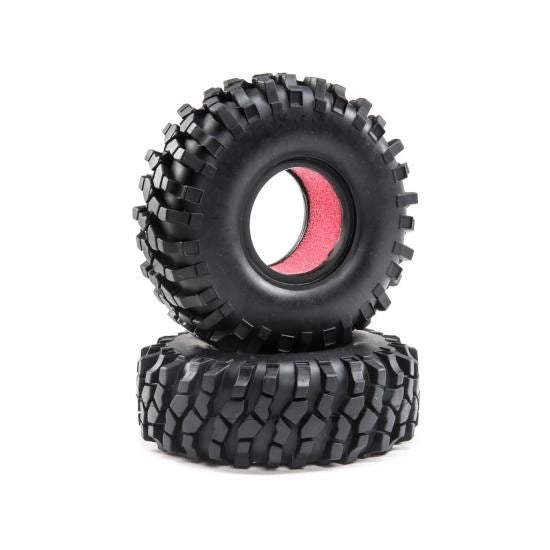 ECX FR/RR Tire with Foam: Temper G2