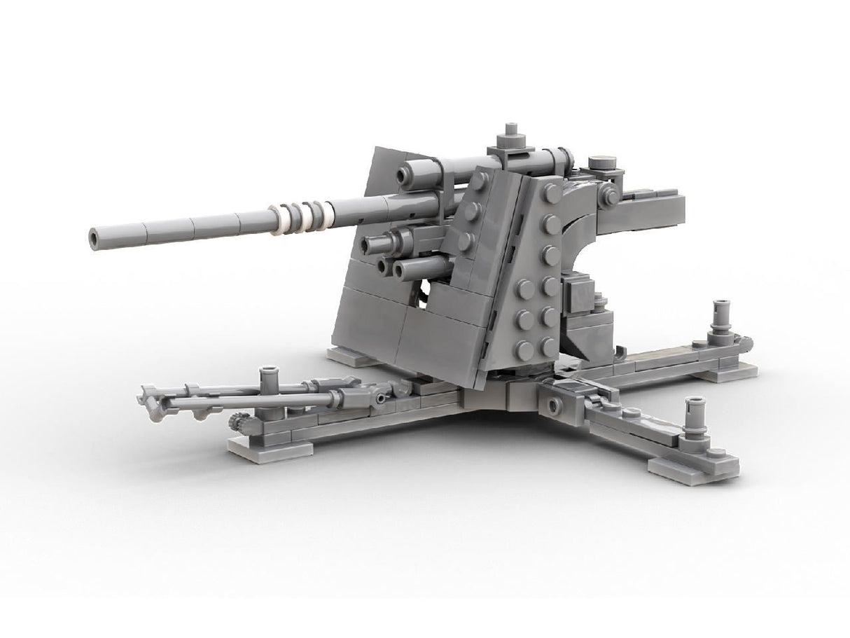 Build Army 88Mm Flak 36 Artillery