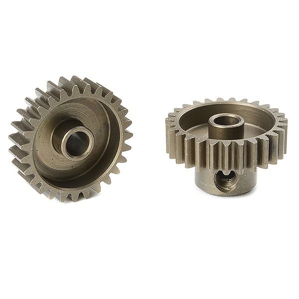 Corally 48 Dp Pinion Short Hardened Steel 27 Teeth Shaft Dia. 3.17mm