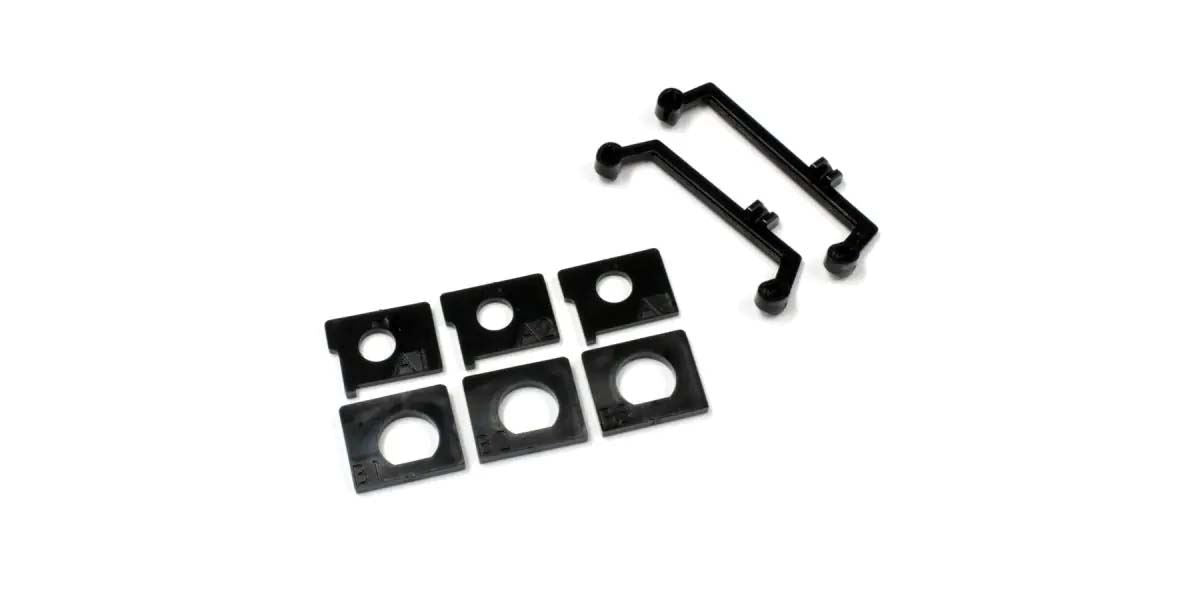 Tie Rods And Motor Plate Set Kyosho Mini-Z Fwd