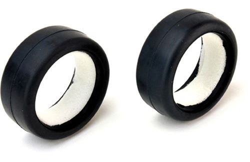 TT 1/10 Slick Tyre with Foam (x2)