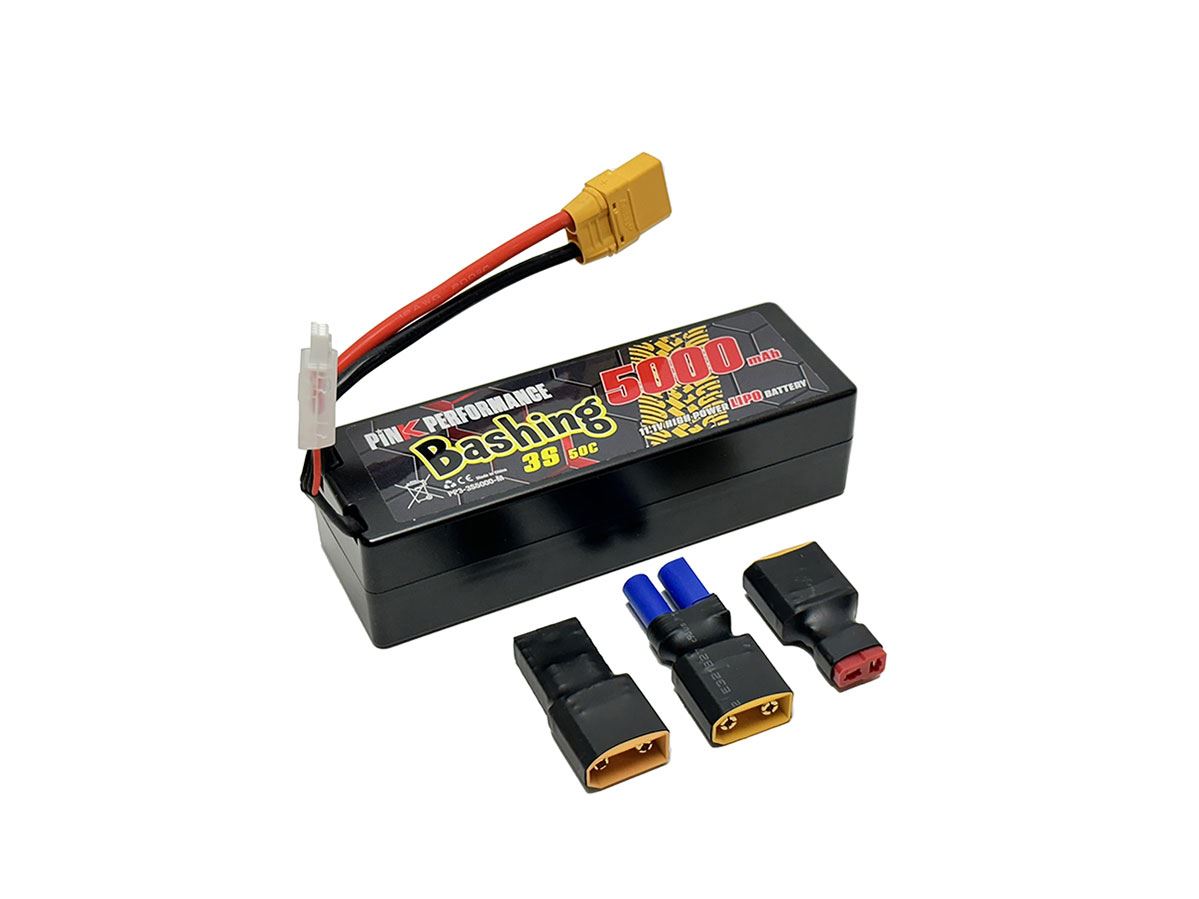 Pink Bashing Lipo 3S 11.1V-5000-50C (Multi) 139X47X39Mm 450G