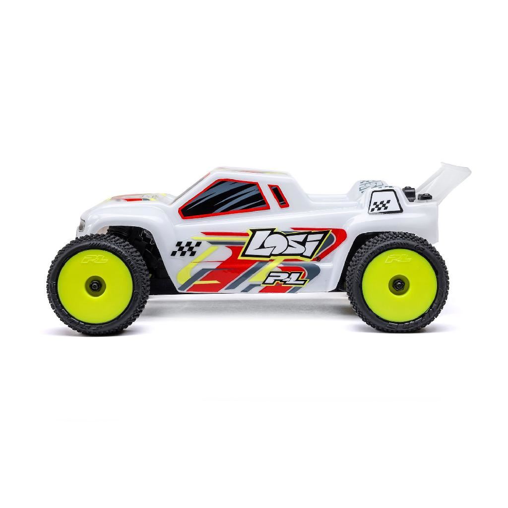 Losi 1/28 Micro-T 2Wd Stadium Truck Rtr White