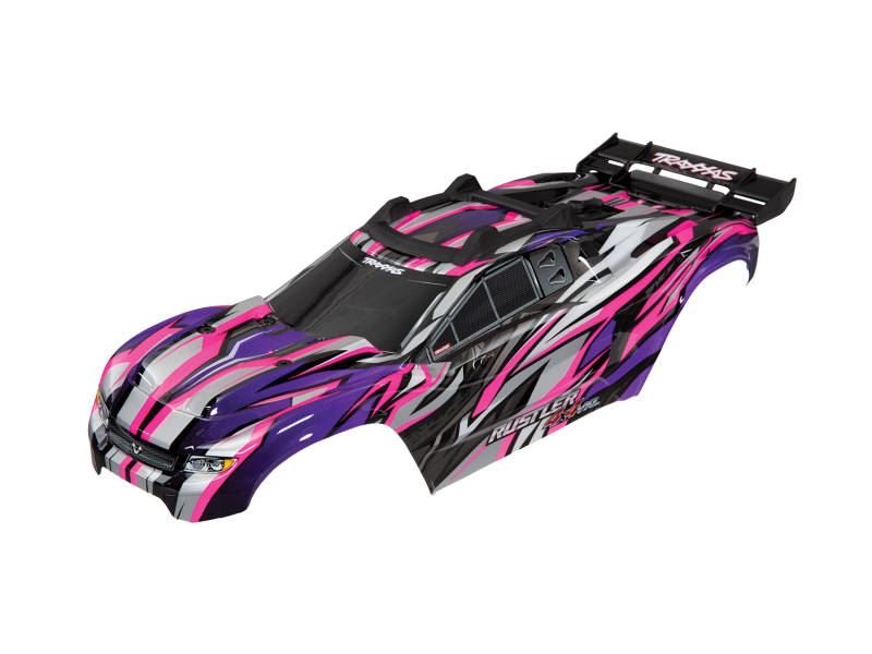 Traxxas Rustler 4x4 VXL Bodyshell - Pink