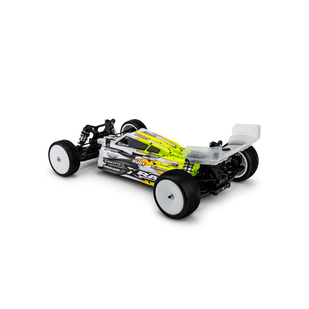 S2 - Xray Xb4 2024 Body W/Carpet/Turf/Dirt Wing