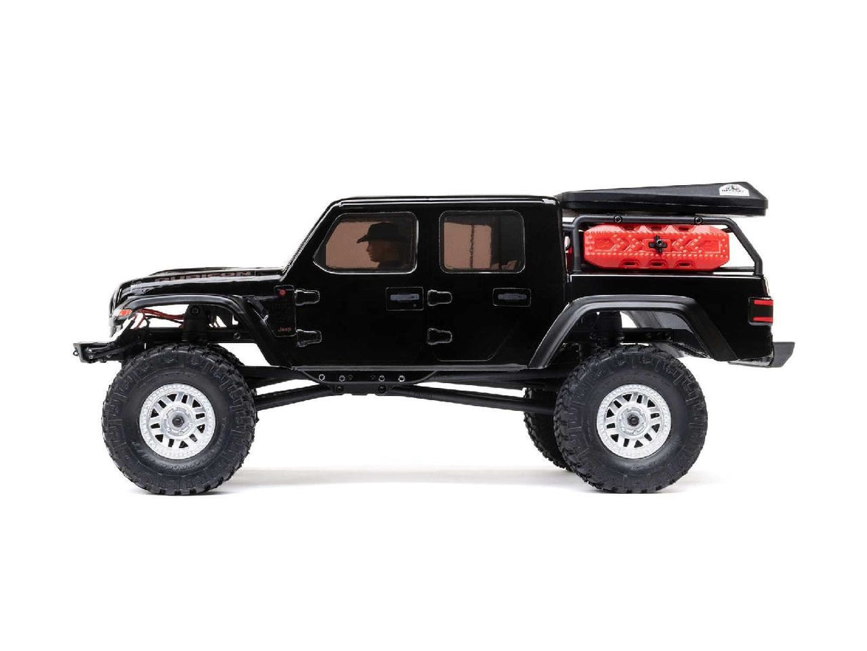 Axial SCX24 Jeep Gladiator 4WD Rock Crawler RTR, Black