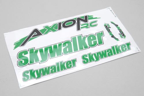 Axion RC Decal Sheet (Green) - Skywalker