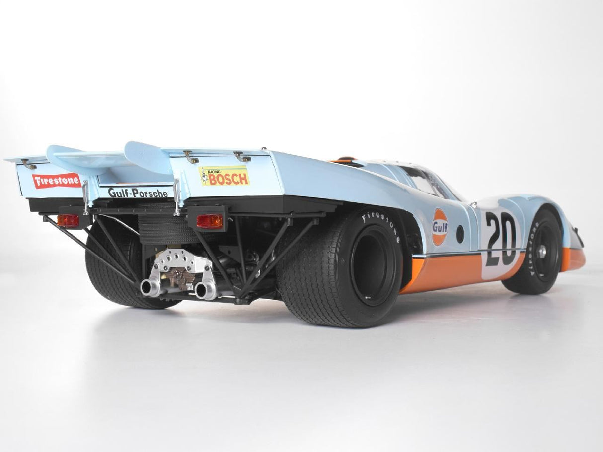 Ixo (Parent) Porsche 917 Kh #20 Gulf Livery 1/8 Scale Full Metal Kit
