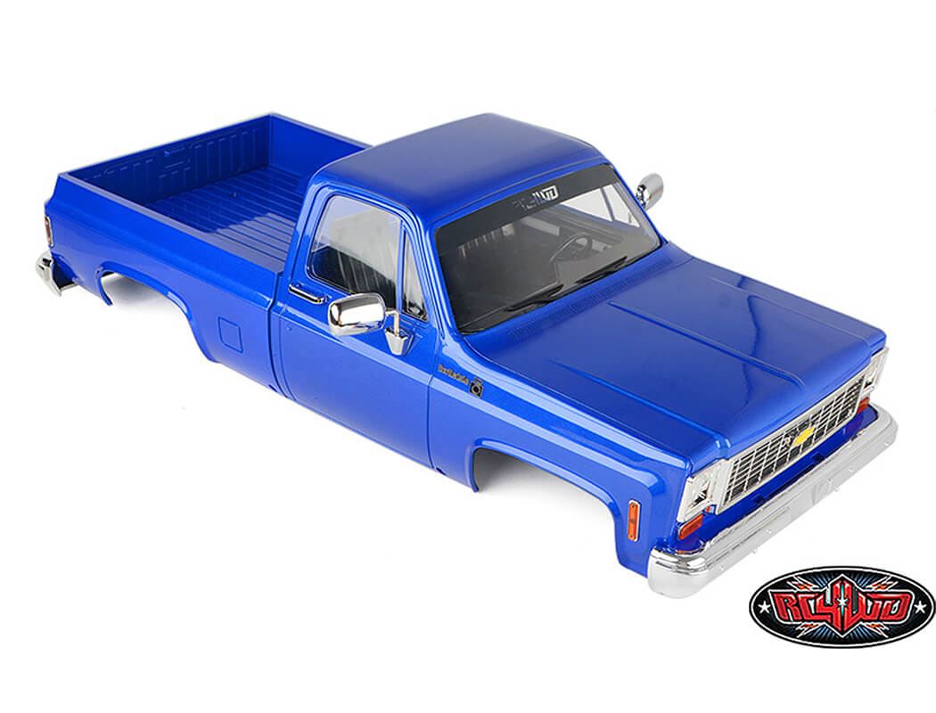 Rc4Wd Chevrolet K10 Scottsdale Hard Body Complete Set (Blue)