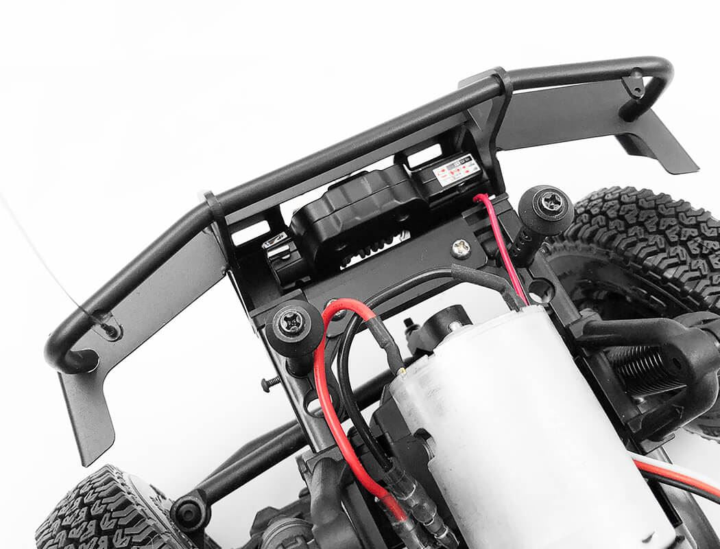 RC4WD KANGAROO FRONT BUMPER W/IPF LIGHTS FOR MST 1/10 CMX W/ JIMNY J3 BODY