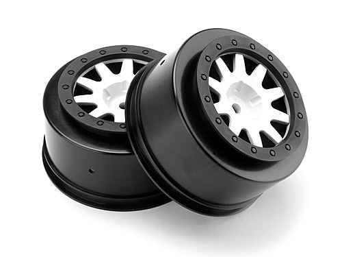 HPI Mk.10 V2 Wheel White (4.5mm Offset/2Pcs)