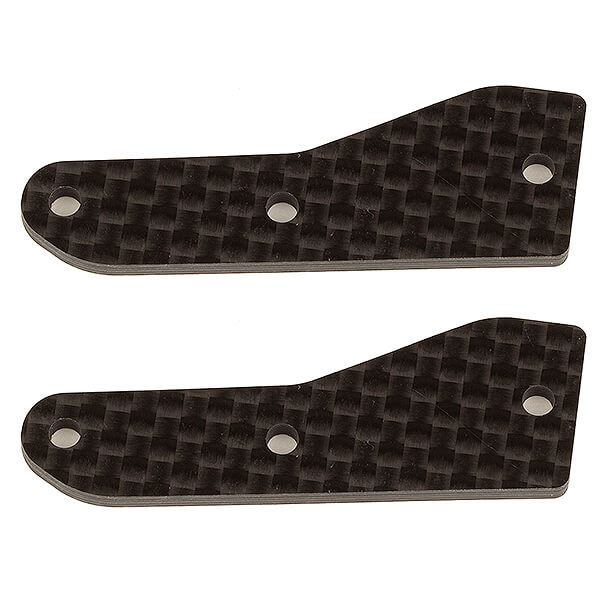 TEAM ASSOCIATED RC8B4 FT FRONT UPPER SUSPENSION ARM INSERTS,