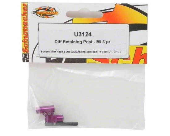 Schumacher Diff Retaining Post - Mi-3 (pr)